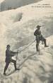 74 Haute Savoie / CPA FRANCE 74 "Chamonix, sur le glacier des Bossons"