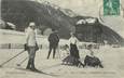 / CPA FRANCE 74 "Chamonix, skis et luges "