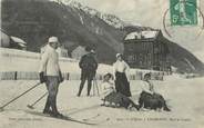 74 Haute Savoie / CPA FRANCE 74 "Chamonix, skis et luges "