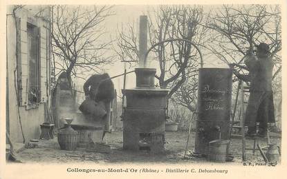 CPA FRANCE 69 "Collonges au Mont d'Or, Distillerie C. Debombourg"