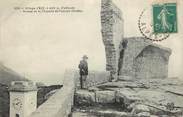 06 Alpe Maritime CPA FRANCE 06 "Village d'Eze, ruines de la chapelle de l'ancien chateau"