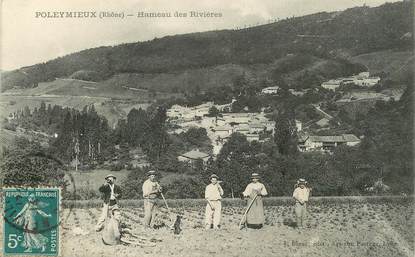 CPA FRANCE 69 "Poleymieux, Hameau des Rivières"