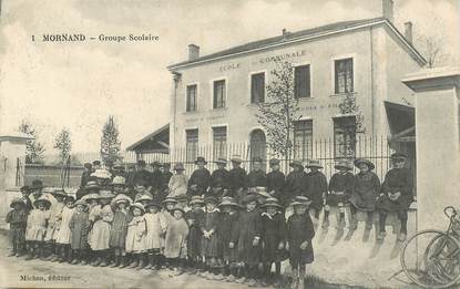 CPA FRANCE 69 "Mornand, groupe scolaire"
