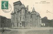 15 Cantal CPA FRANCE 15 "Chateau de Pestel"