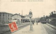 69 RhÔne CPA FRANCE 69 "La Giraudière, la gare de Courzieu Brussieu" / TRAIN