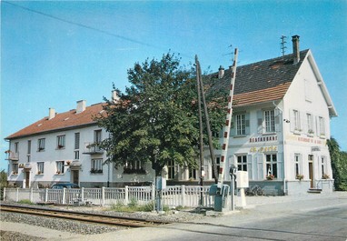 / CPSM FRANCE 67 "Killstett, hôtel restaurant de la Gare"