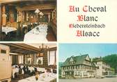67 Ba Rhin / CPSM FRANCE 67 "Niedersteinbach, hôtel au Cheval Blanc "