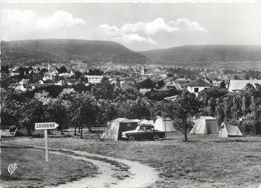 / CPSM FRANCE 67 "Saverne, vue générale et le camping"