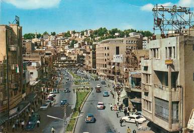 CPSM  JORDANIE "Amman, Rue du Roi Feisal"
