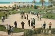  CPSM  TUNISIE "Skanes, Résidence El Shems, le terrain de pétanque"