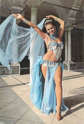  CPSM  TUNISIE "La danseuse Ahlem"