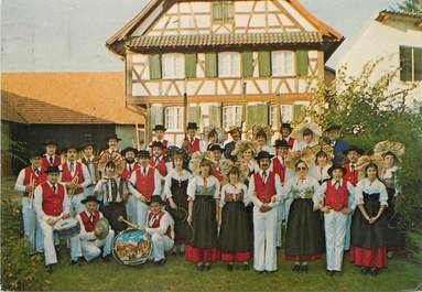 / CPSM FRANCE 67 "Truchterheim" / GROUPE FOLKLORIQUE