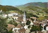 67 Ba Rhin / CPSM FRANCE 67 " Villé, l'église, le groupe scolaire"