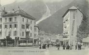 74 Haute Savoie / CPA FRANCE 74 "Chamonix, l'avenue de la gare"