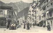 74 Haute Savoie / CPA FRANCE 74 "Chamonix, la place et le Brévent"
