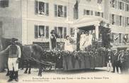 74 Haute Savoie / CPA FRANCE 74 "Evian les Bains, la fête des Roses, le char de la déesse Flore"