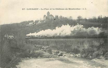 / CPA FRANCE 74 "Lovagny, le fier et le château de Montrotier"