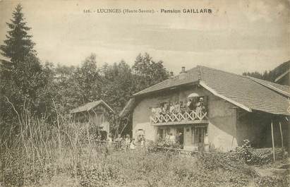 / CPA FRANCE 74 "Lucinges, pension Gaillard"