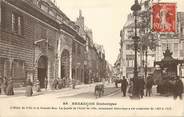 25 Doub CPA FRANCE 25 "Besançon historique, Hotel de ville et grande rue"