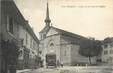 / CPA FRANCE 74 "Frangy, hôtel de la poste et l'église"