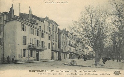 CPA FRANCE 26 "Montélimar, Bld Marre Desmarais"