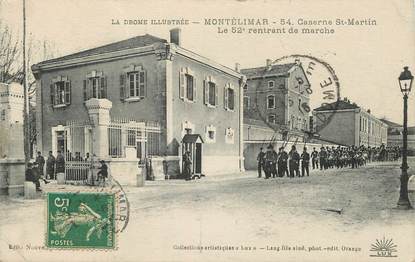 CPA FRANCE 26 "Montélimar, Caserne Saint Martin"