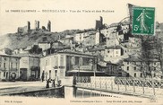 26 DrÔme CPA FRANCE 26 "Bourdeaux, vue de Viale et des ruines"