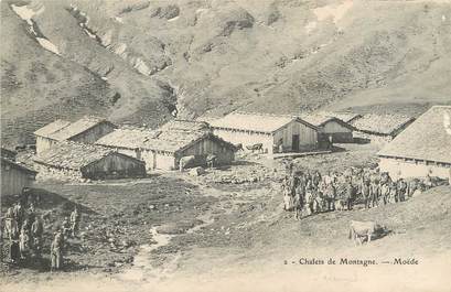 / CPA FRANCE 74 "Moëde, chalets de Montagne"