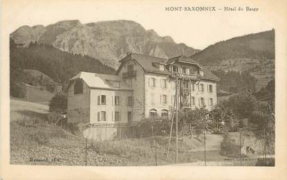 / CPA FRANCE 74 "Mont Saxonnex, hôtel du Bargy"