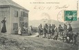 / CPA FRANCE 74 "Chalet du Mont Joly, arrivée d'une caravane"