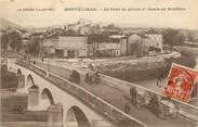 26 DrÔme CPA FRANCE 26 "Montélimar, le pont de pierre et quais du Roubion"