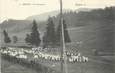 / CPA FRANCE 74 "Megève, une procession"