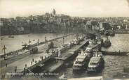 Europe CPA TURQUIE / Constantinople, le pont du côté de Stamboul