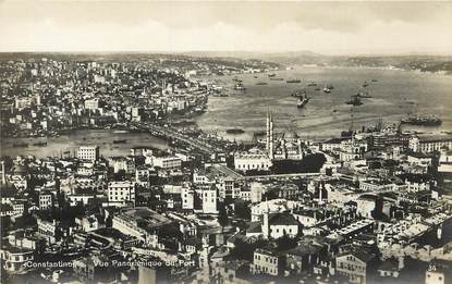 CPA TURQUIE / Constantinople, vue panoramique du port