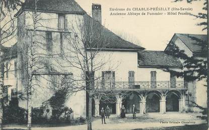 / CPA FRANCE 74 "Chable Présilly, ancienne abbaye de Pommier"