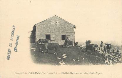 / CPA FRANCE 74 "Sommet du Parmelan, châlet restaurant du club Alpin"
