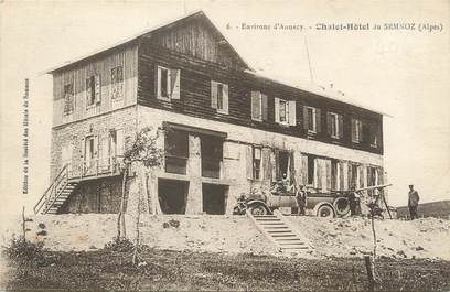 / CPA FRANCE 74 "Chalet Hôtel du Semnoz"