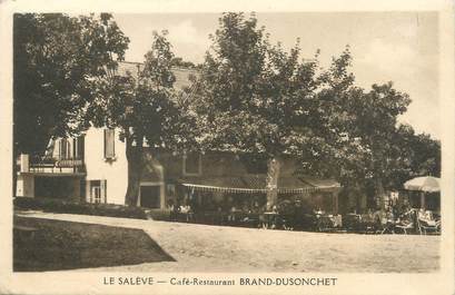 / CPA FRANCE 74 "le Salève café restaurant Brand Dusonchet"