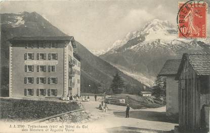 / CPA FRANCE 74 "Trélechamp, hôtel du col des Montets"