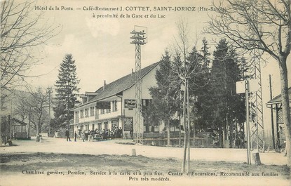 / CPA FRANCE 74 "Saint Jorioz, hôtel de la poste"