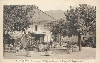 / CPA FRANCE 74 "Saint Jorioz, l'hôtel du Semnoz et se terrasse"