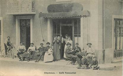 CPA FRANCE 73 "Chamoux, Café Fenouillet"