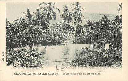 CPA MARTINIQUE / Saint Pierre, Cours d'eau près de Saint Pierre