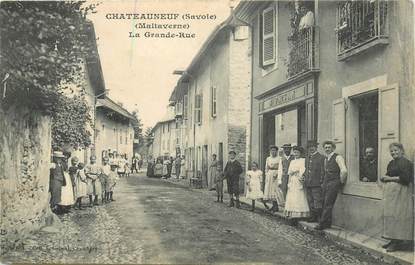 CPA FRANCE 73 "Chateauneuf, la grande rue"
