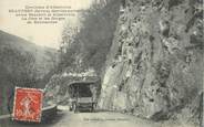 73 Savoie CPA FRANCE 73 "Env. d'Albertville, Beaufort, service automobile" / AUTOBUS