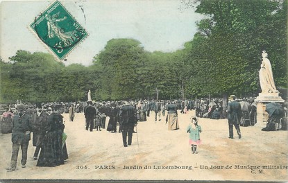 / CPA FRANCE 75006 "Paris, Jardin du Luxembourg" / Ed. C.M