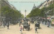 75 Pari / CPA FRANCE 75002 "Paris, le Boulevard des Italiens" / Ed. C.M