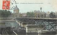 75 Pari / CPA FRANCE 75001 "Paris, l'institut de France et le pont des Arts" / Ed. C.M