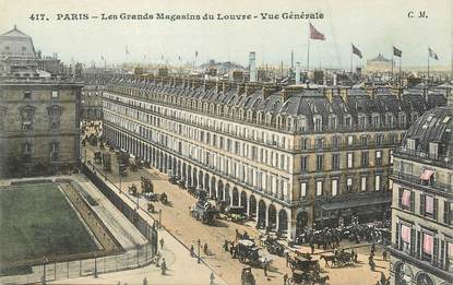 / CPA FRANCE 75001"Paris, les grands magasins du Louvre" / Ed. C.M