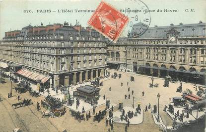 / CPA FRANCE 75008 "Paris, l'hôtel Terminus"" / Ed. C.M